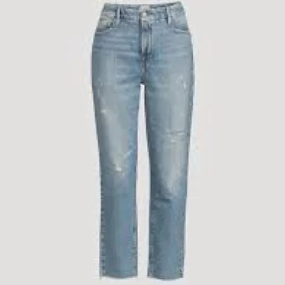๐
บ***nwt*** GOOD AMERICAN Weekender High-Waisted Jeans - Picture 1 of 16